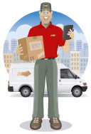 Making sure to deliver on deliveries Illustration Integrated Skills